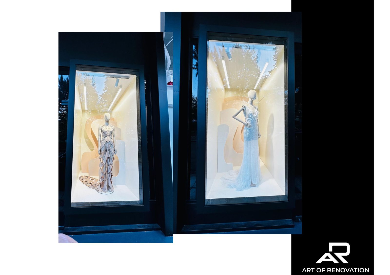 Ανακαίνιση καταστήματος νυφικών